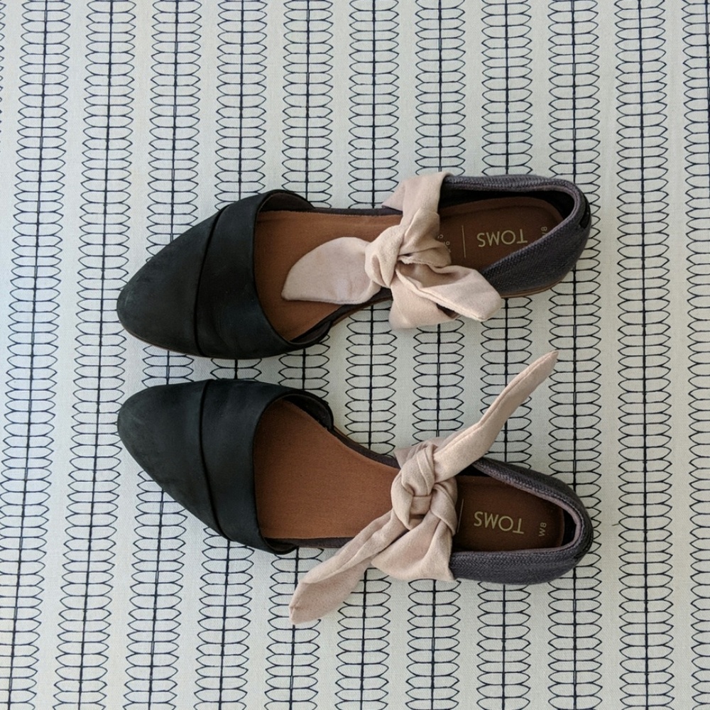 Toms shoes.